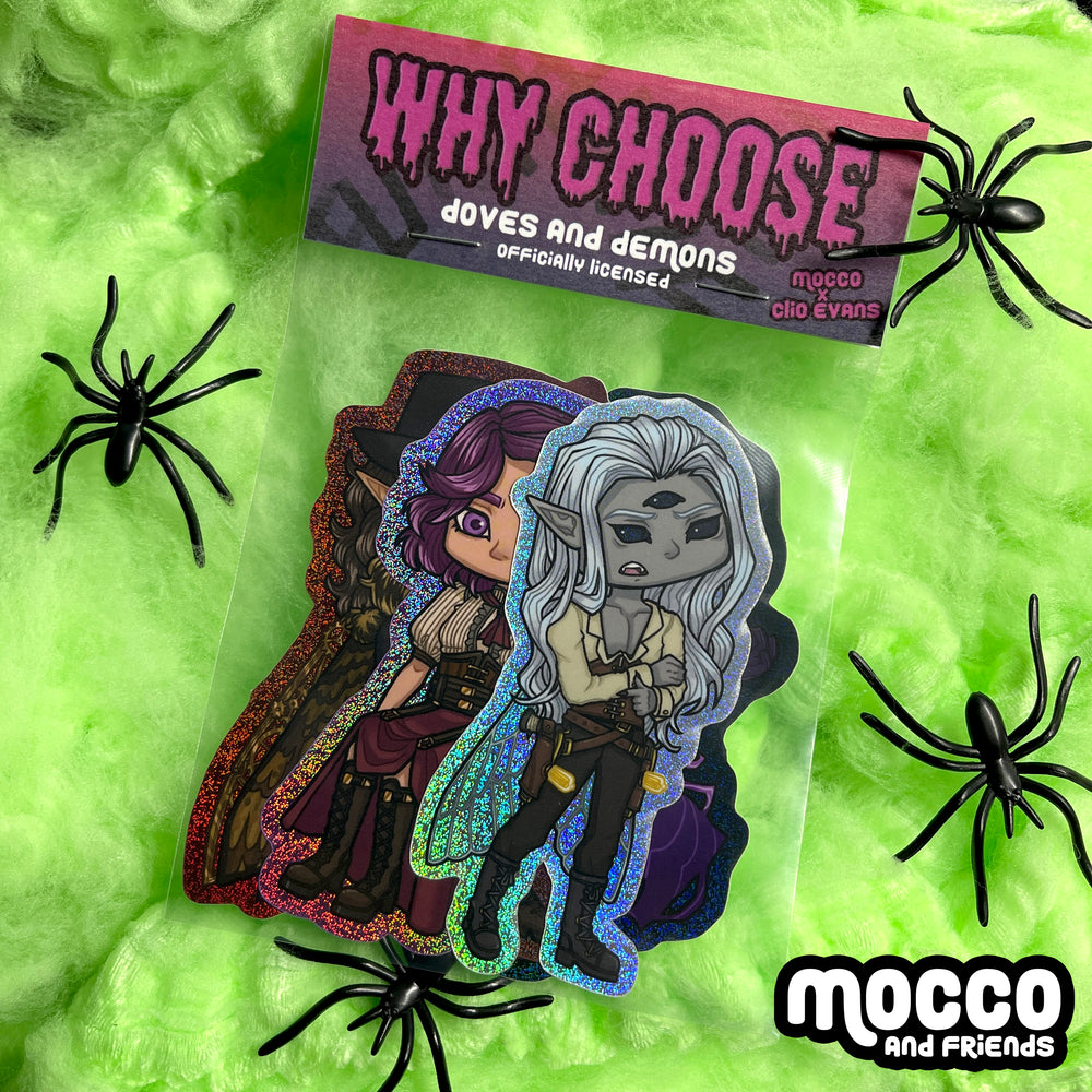 Doves and Demons - Why Choose Sticker Pack
